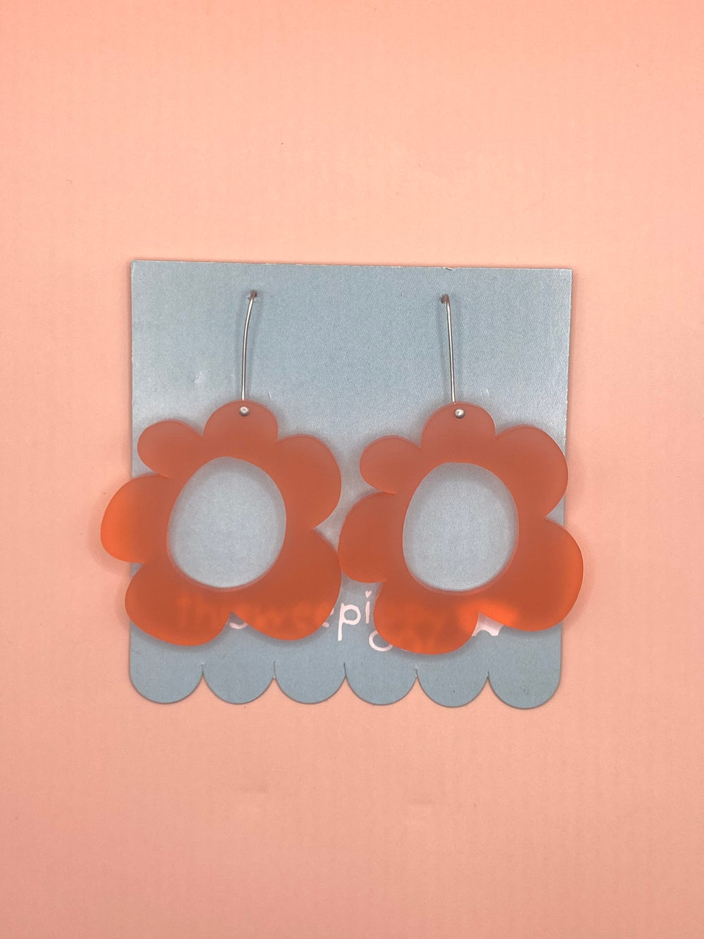 Melon Flower Earrings