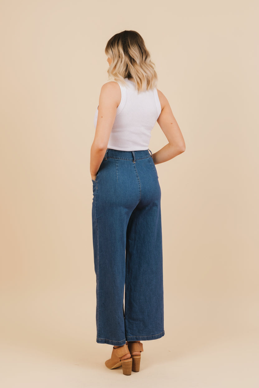 High Waisted Denim Pants LAST SIZES OG VINTAGE WASH – Frock Me Out