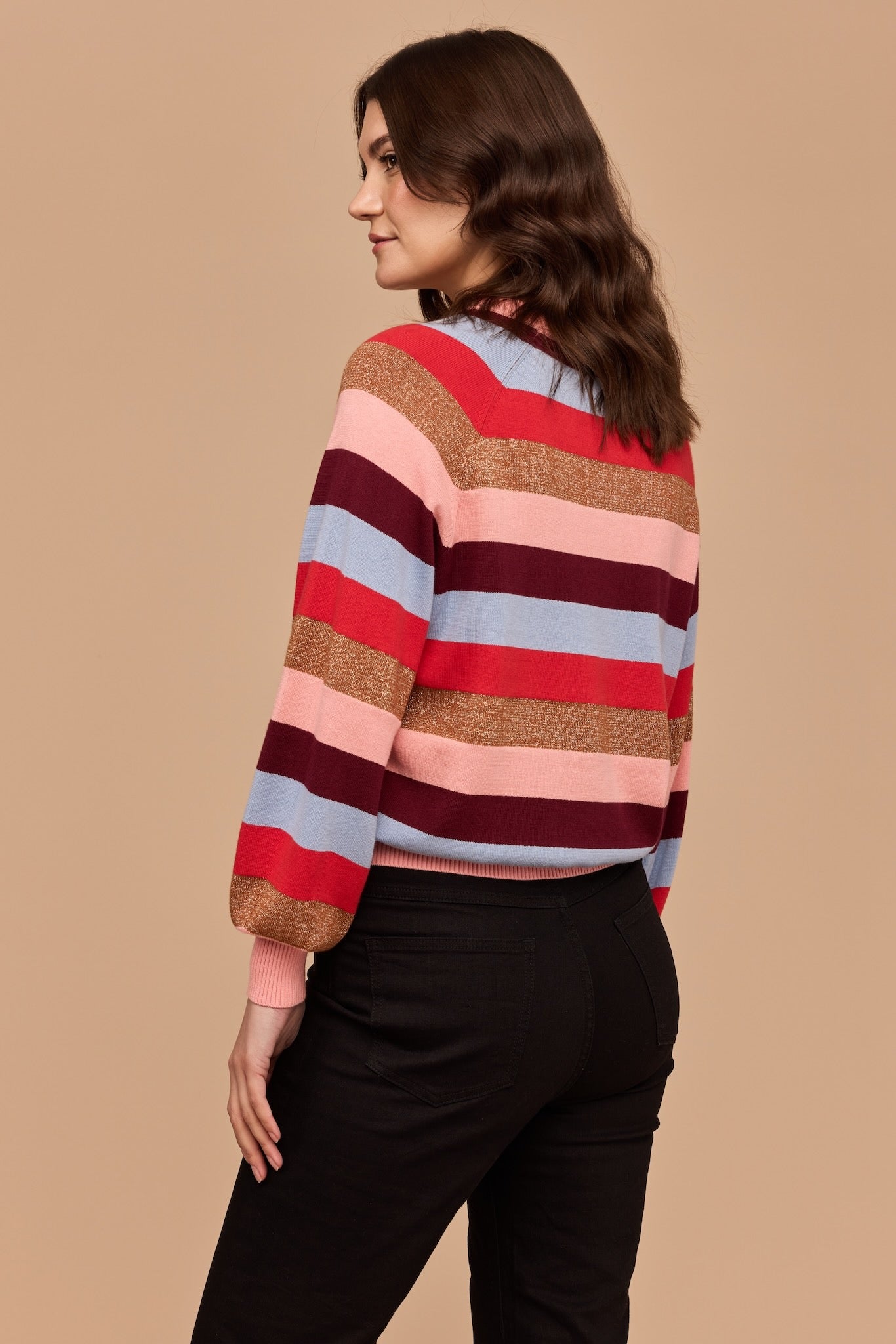 LUREX STRIPE Knit Jumper – Frock Me Out