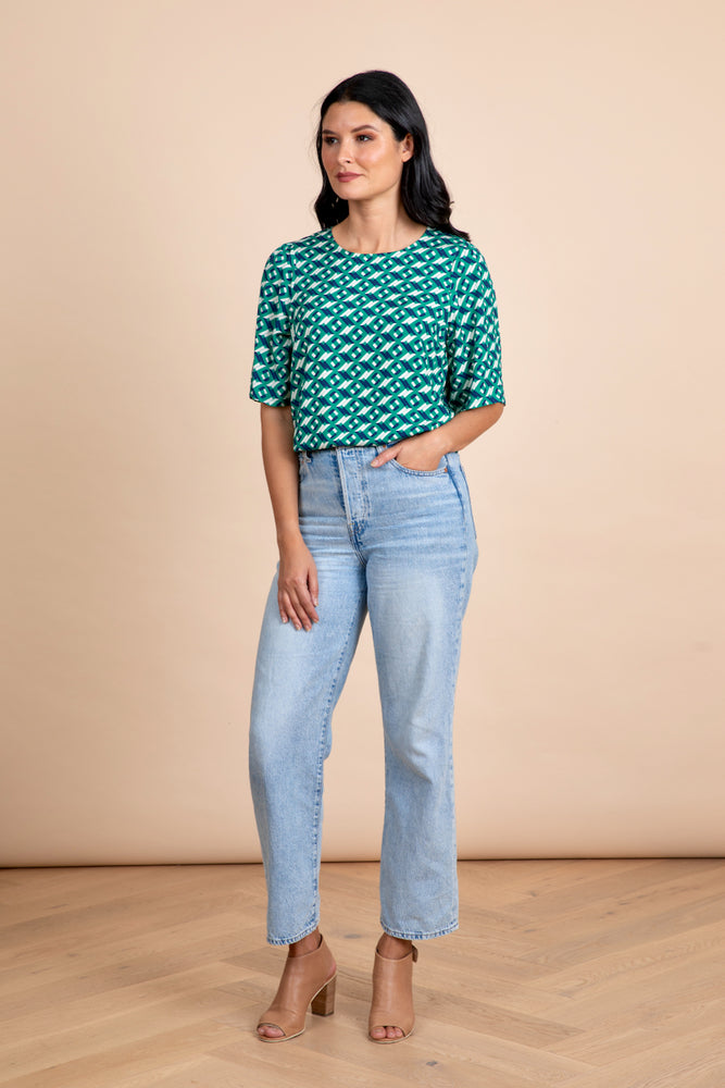 
                  
                    WHOLESALE - ARCHED Fluted Sleeve Top
                  
                