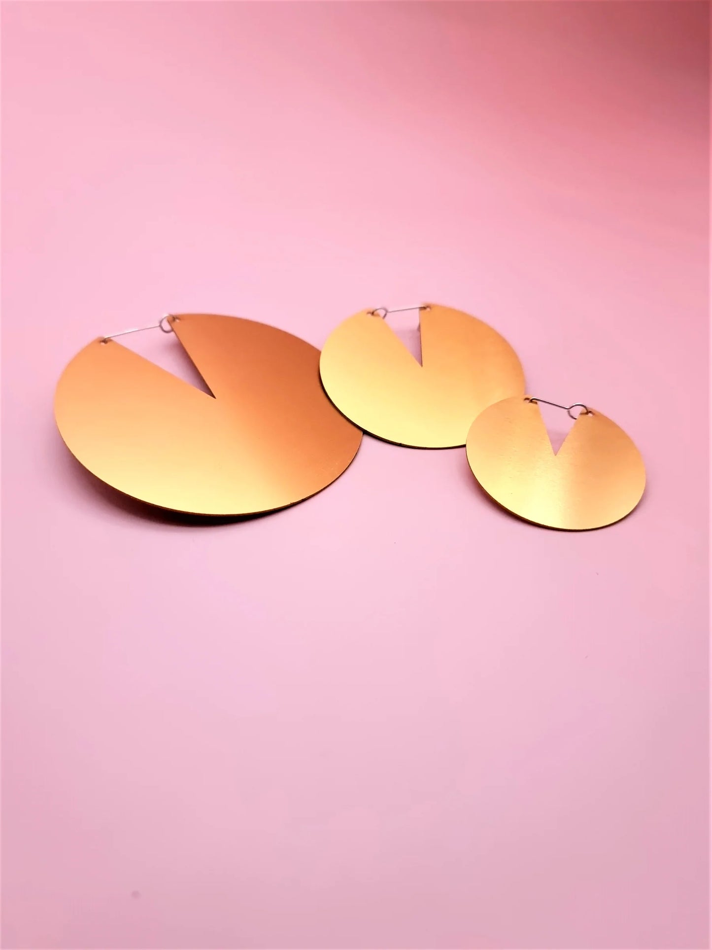 
                  
                    Gold Disc Earrings by BLACBRAIL
                  
                