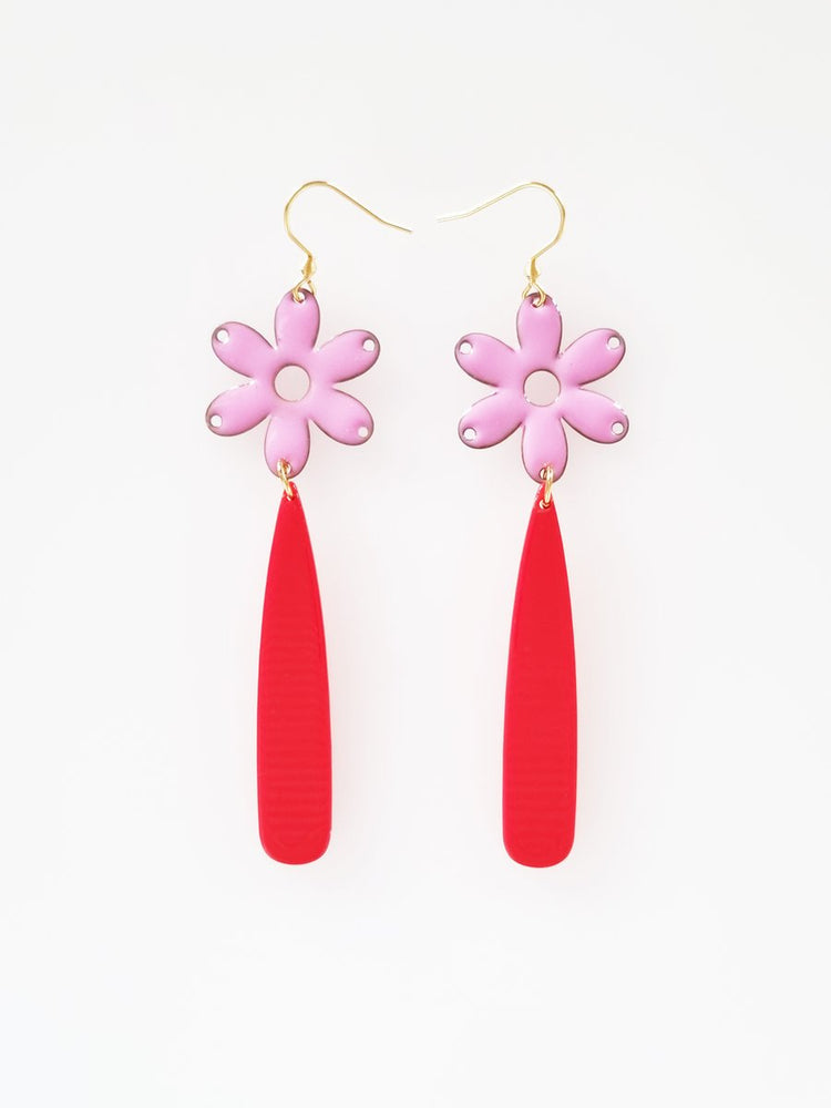 
                  
                    Folly Earrings by Middle Child - Red and Pink
                  
                