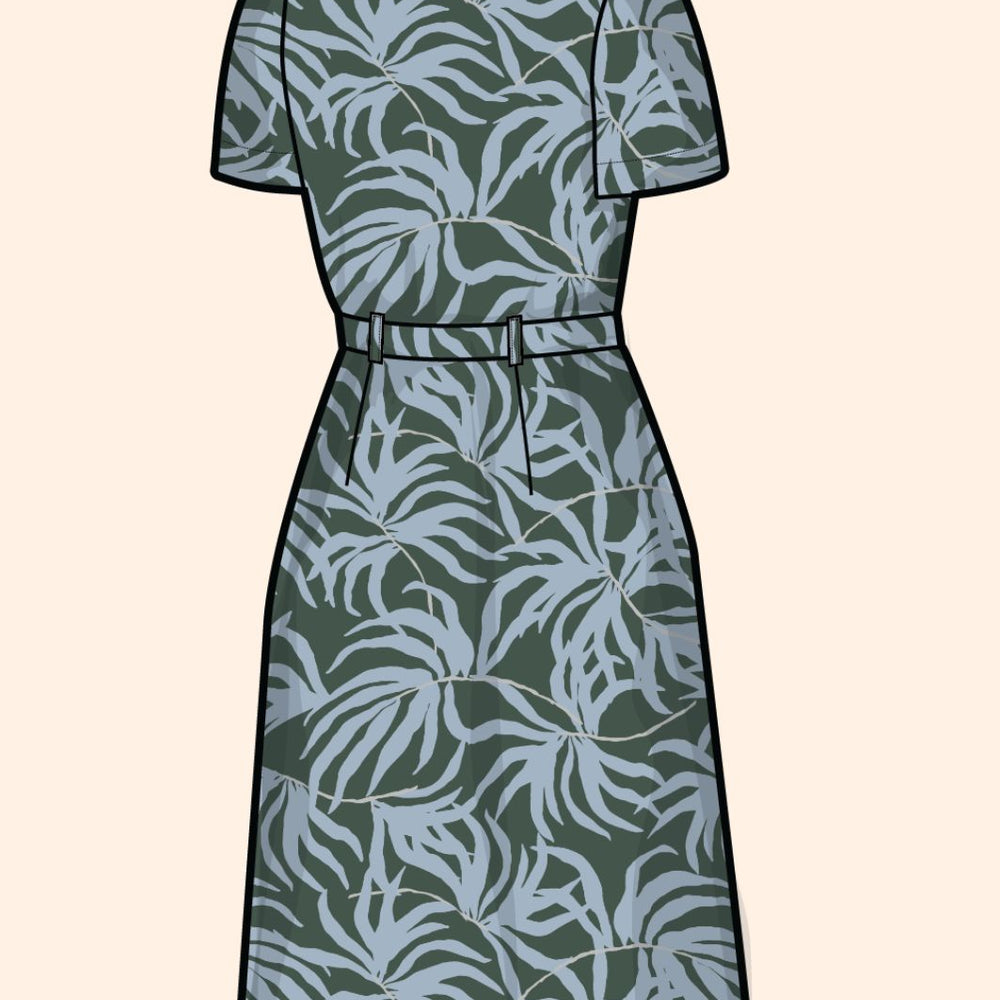WHOLESALE - LET'S BE FRONDS Shirt Dress