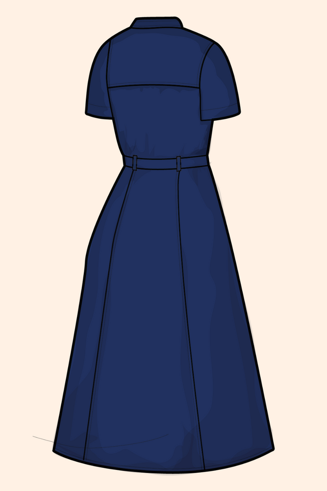 WHOLESALE - CHAMBRAY Safari Dress