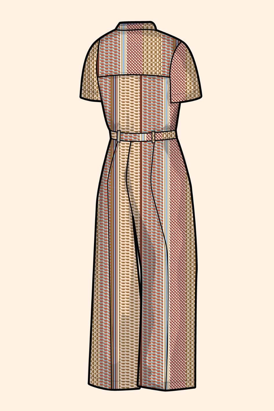 WHOLESALE - RESORT MOD Safari Jumpsuit