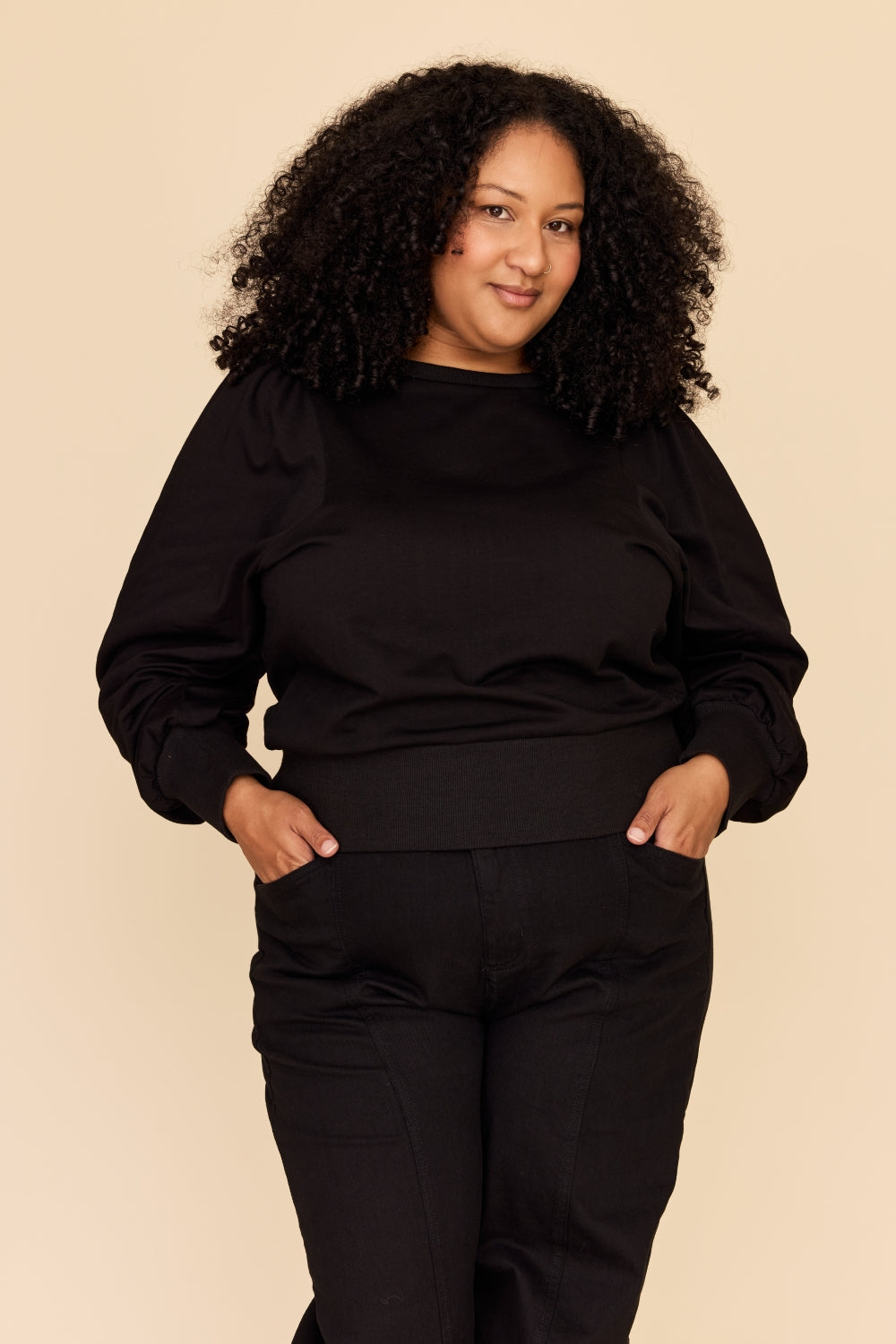 BLACK Batwing Windcheater