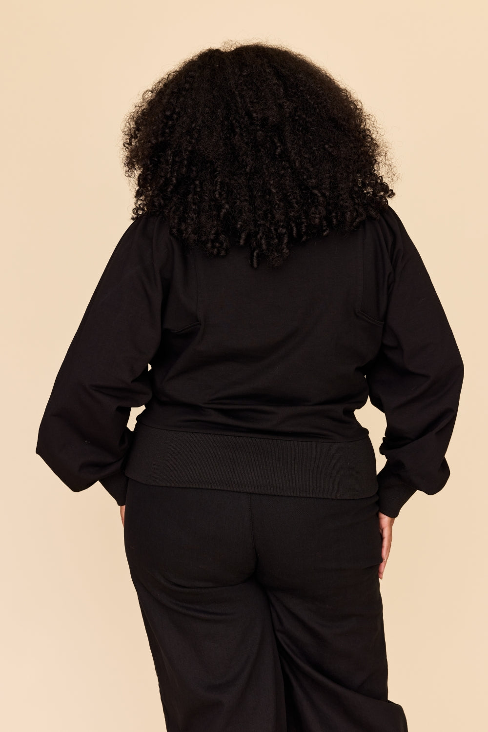 BLACK Batwing Windcheater
