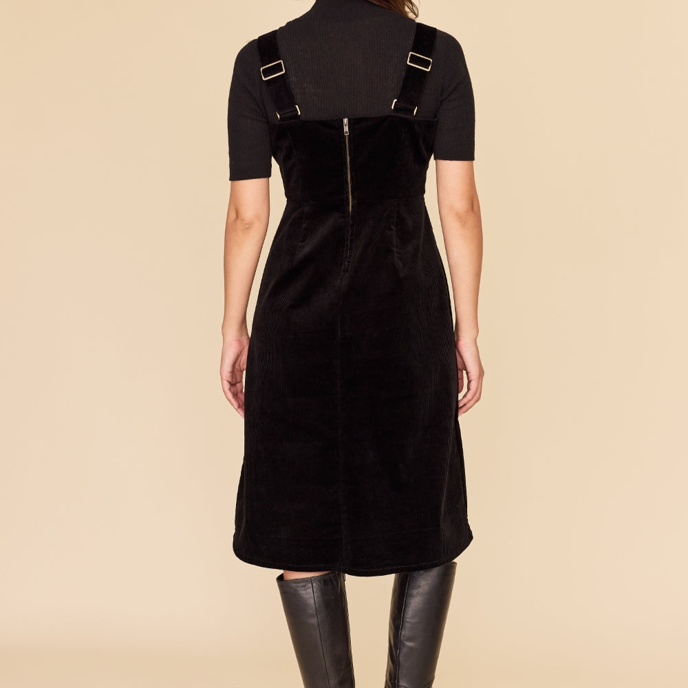 
                      
                        BLACK CORDUROY Apron Dress
                      
                    