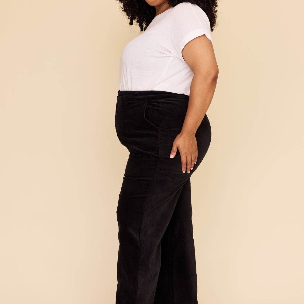 
                      
                        BLACK Velvet Pants
                      
                    