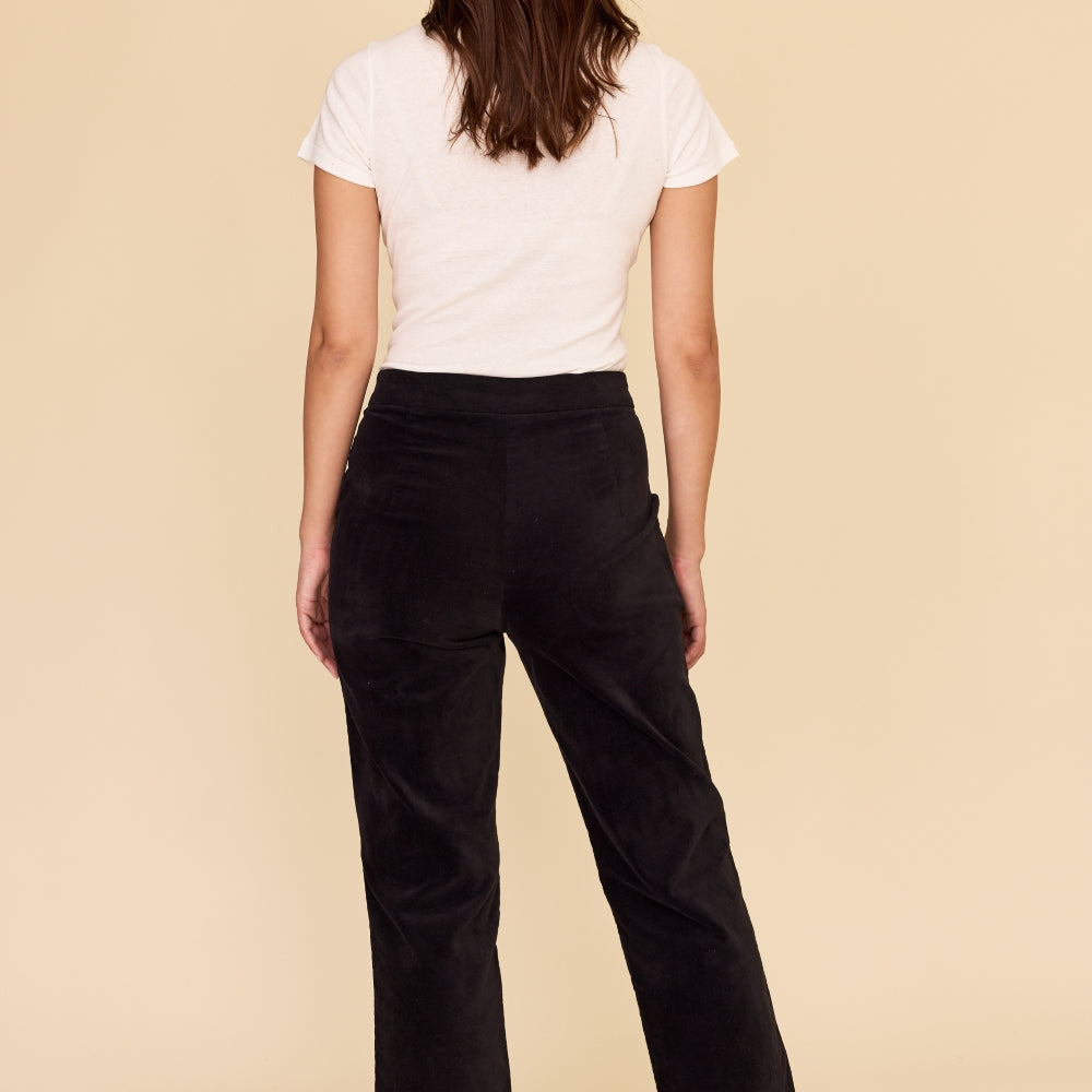 
                      
                        BLACK Velvet Pants
                      
                    