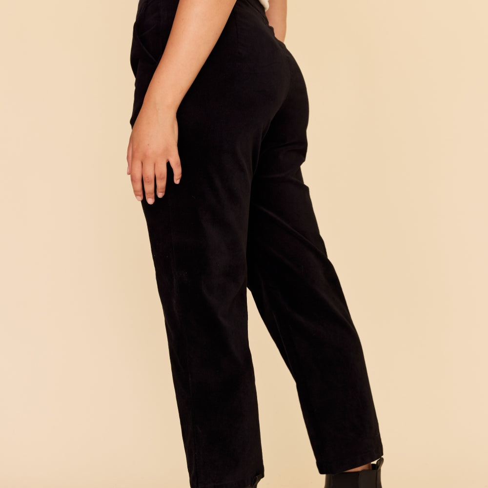 
                      
                        BLACK Velvet Pants
                      
                    