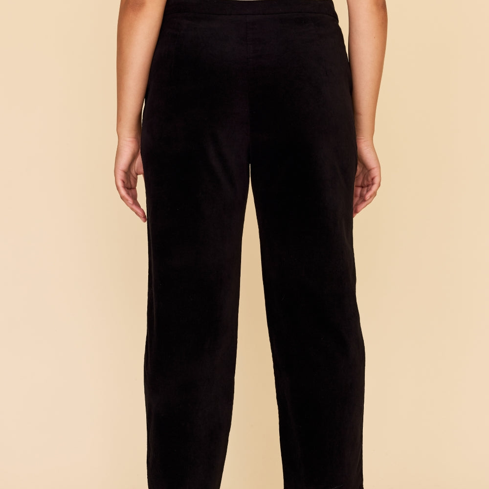 
                      
                        BLACK Velvet Pants
                      
                    