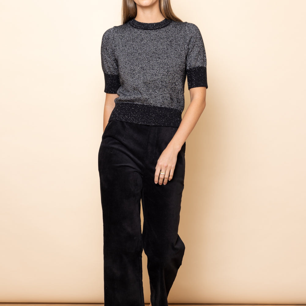 BLACK Velvet Pants