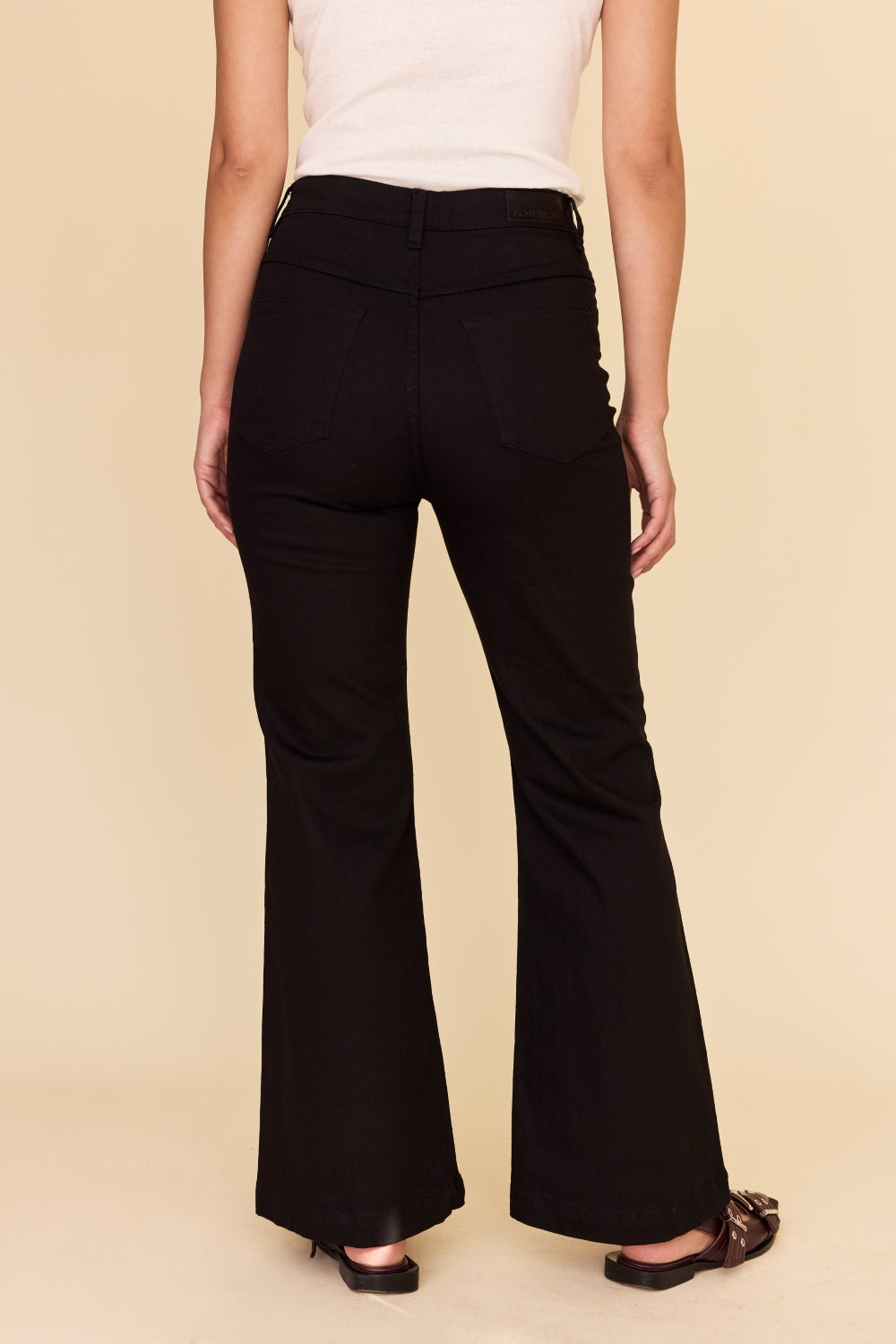 BLACK Denim Flare Jeans SECONDS