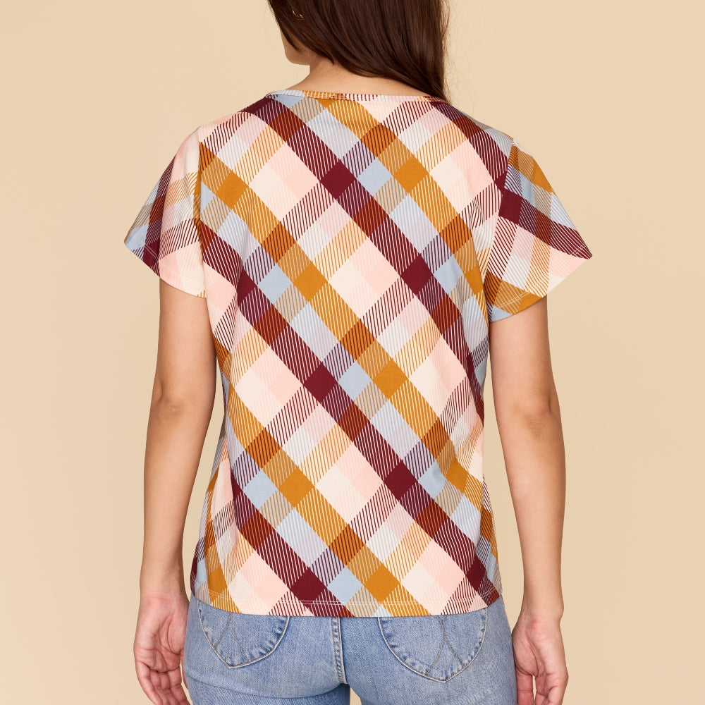 
                      
                        CHECKERED LOVE Tee
                      
                    