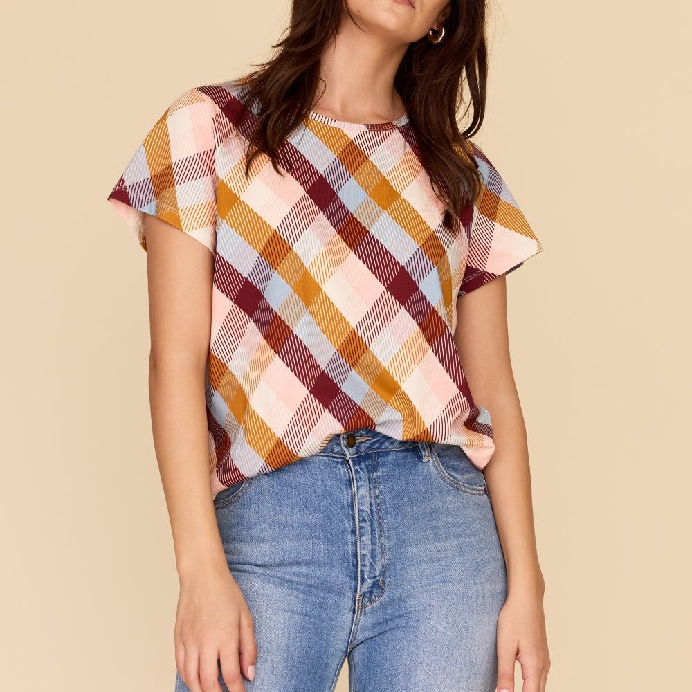 CHECKERED LOVE Tee