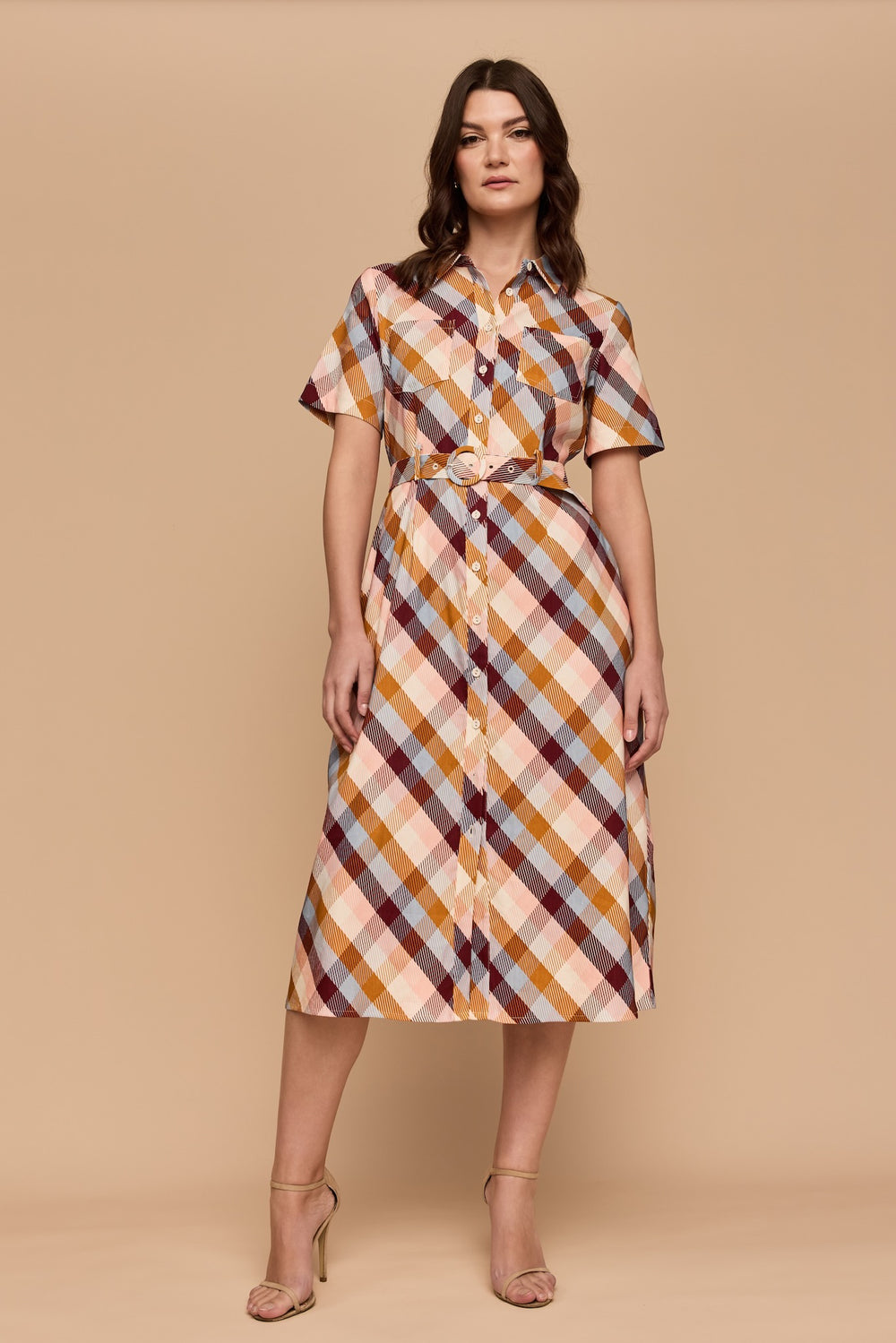 WHOLESALE - CHECK ME OUT Shirt Dress