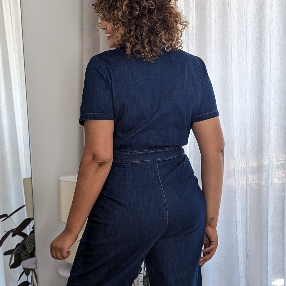 
                      
                        Denim Freestyler Jumpsuit - Washed Denim
                      
                    