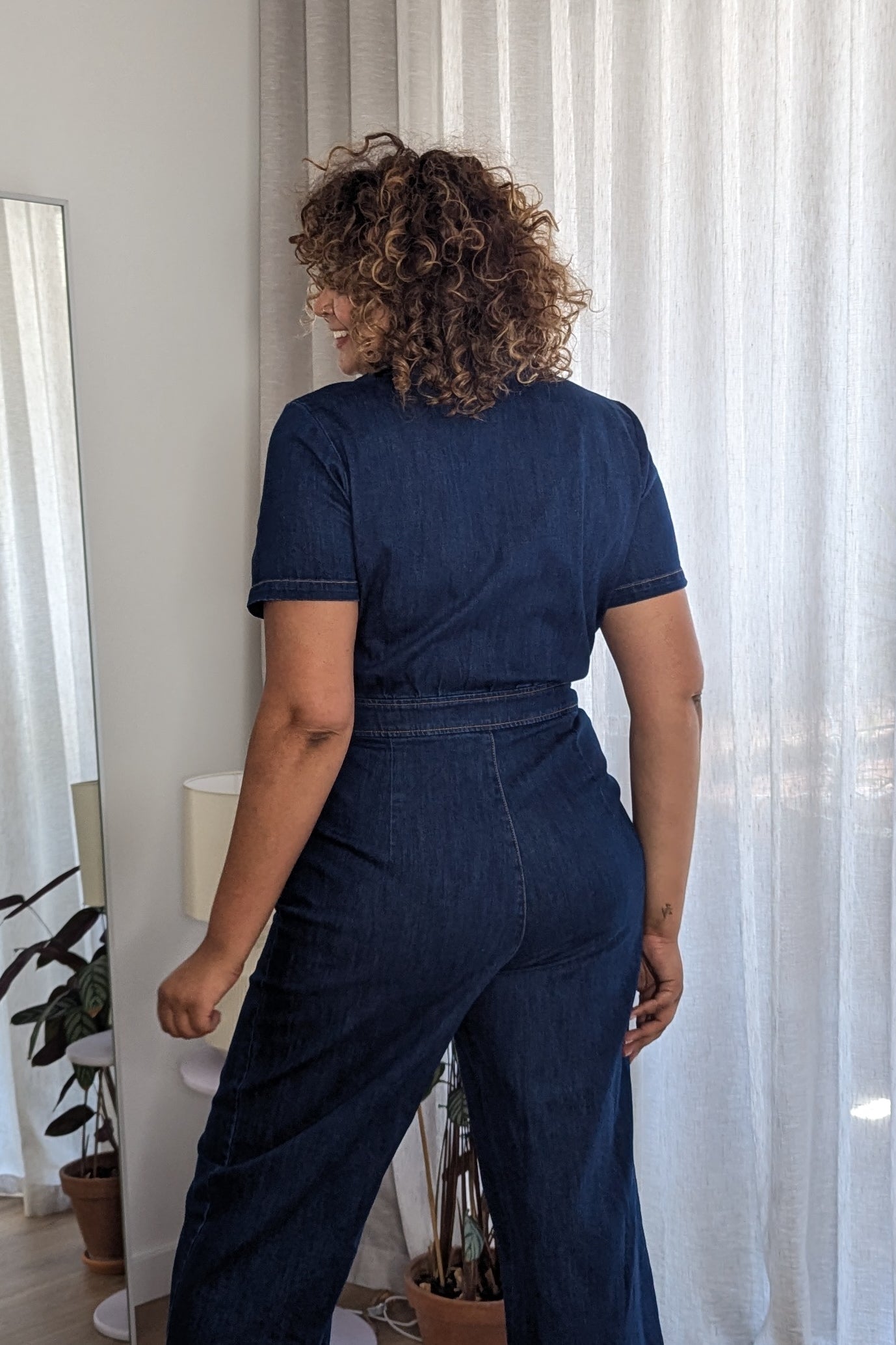 Denim Freestyler Jumpsuit - Washed Denim