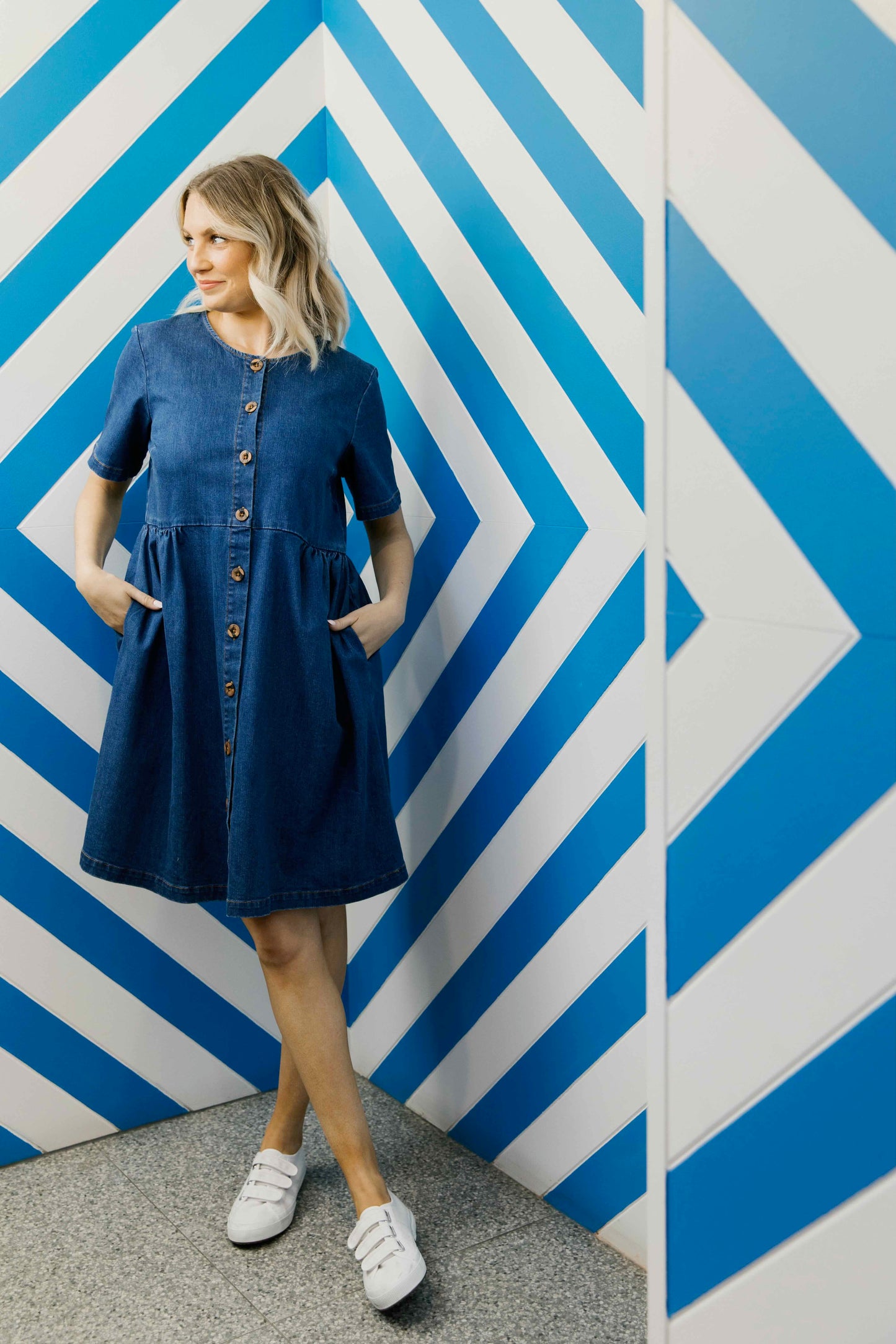 
                  
                    Denim Smock Dress
                  
                