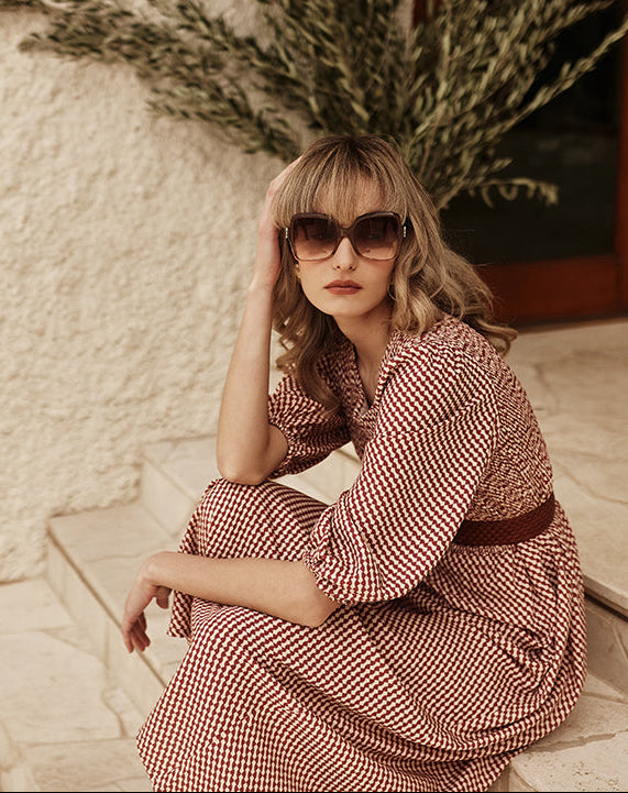 
                      
                        WHOLESALE - TESSELLATED Shirr Thing Dress
                      
                    