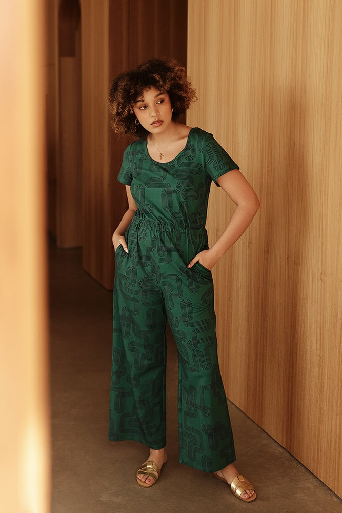 LABYRINTH Stretch Jumpsuit