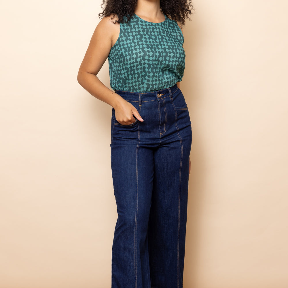 
                      
                        GREEN Mini Geo Top
                      
                    