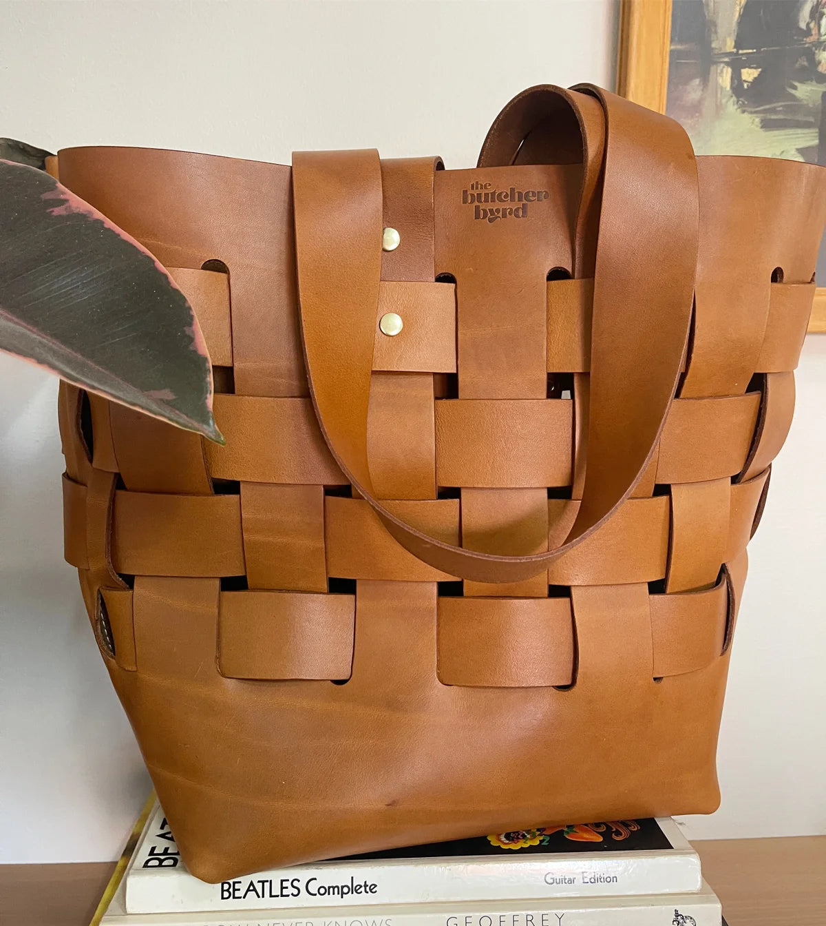 
                  
                    Georgica Woven Tote by The Butcher Byrd
                  
                