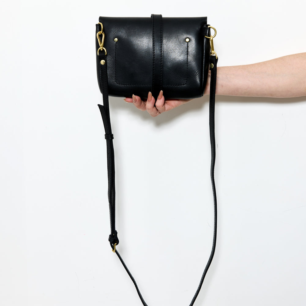 
                      
                        GOOD THING 3 WAYS Sling by Byrd Studio - Black Leather
                      
                    