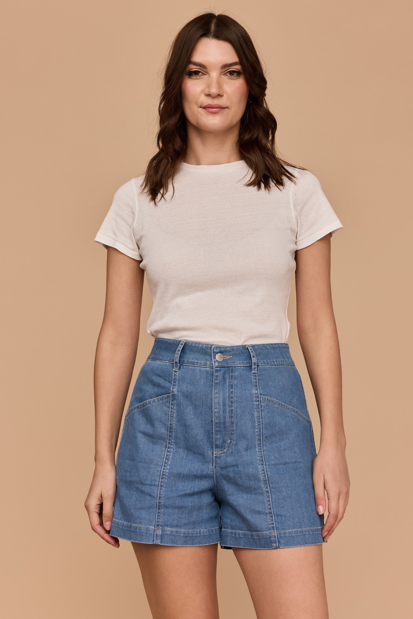 WHOLESALE - DENIM High Waist Shorts