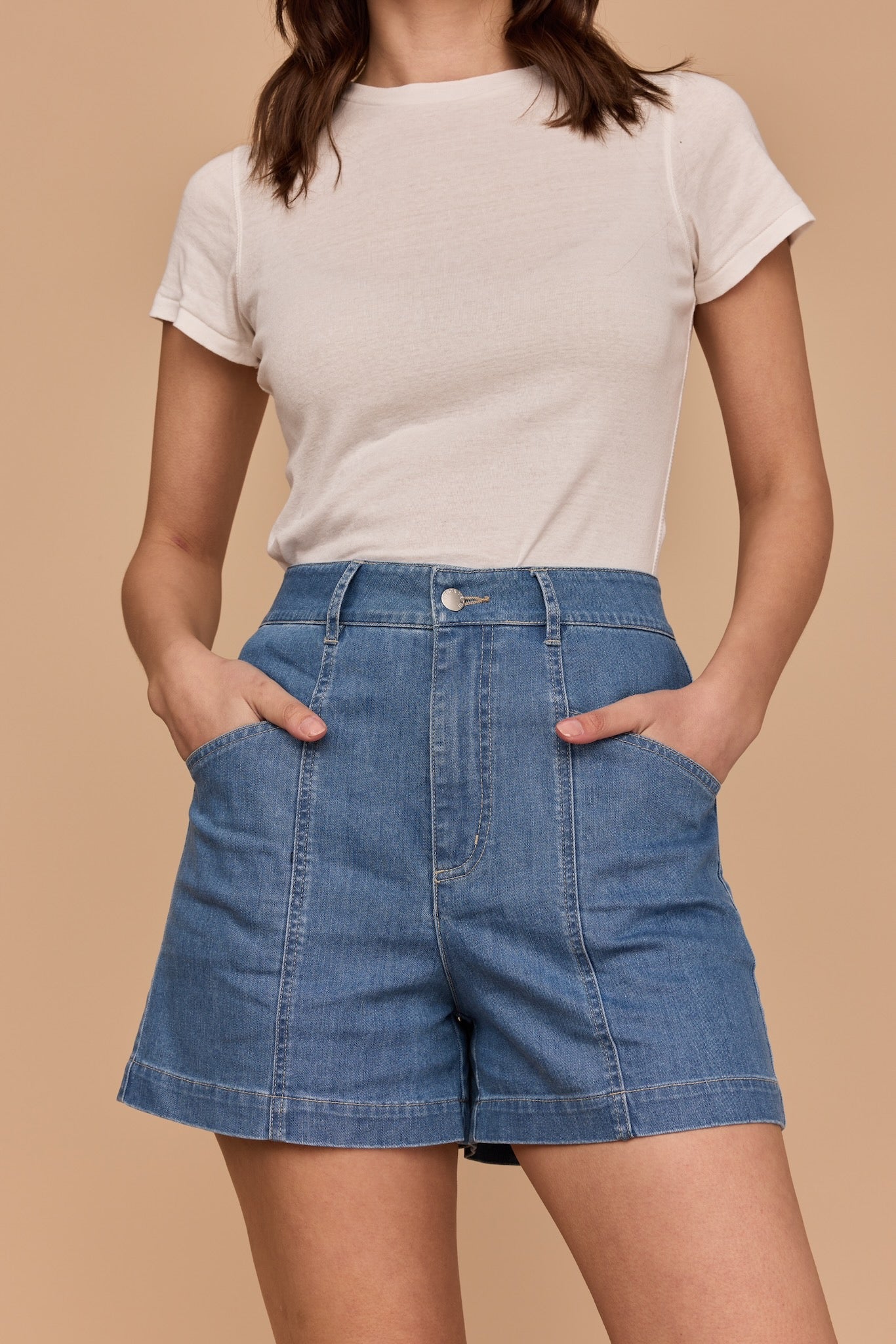 WHOLESALE - DENIM High Waist Shorts