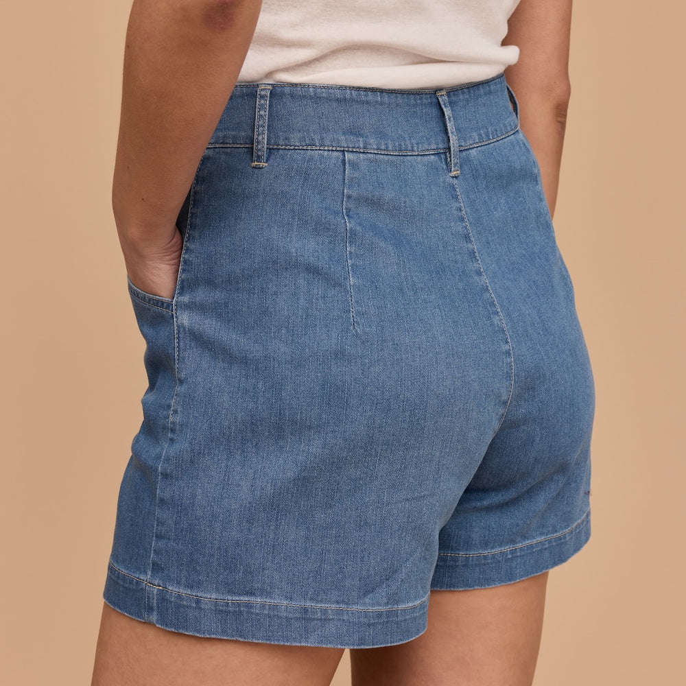 
                      
                        WHOLESALE - DENIM High Waist Shorts
                      
                    