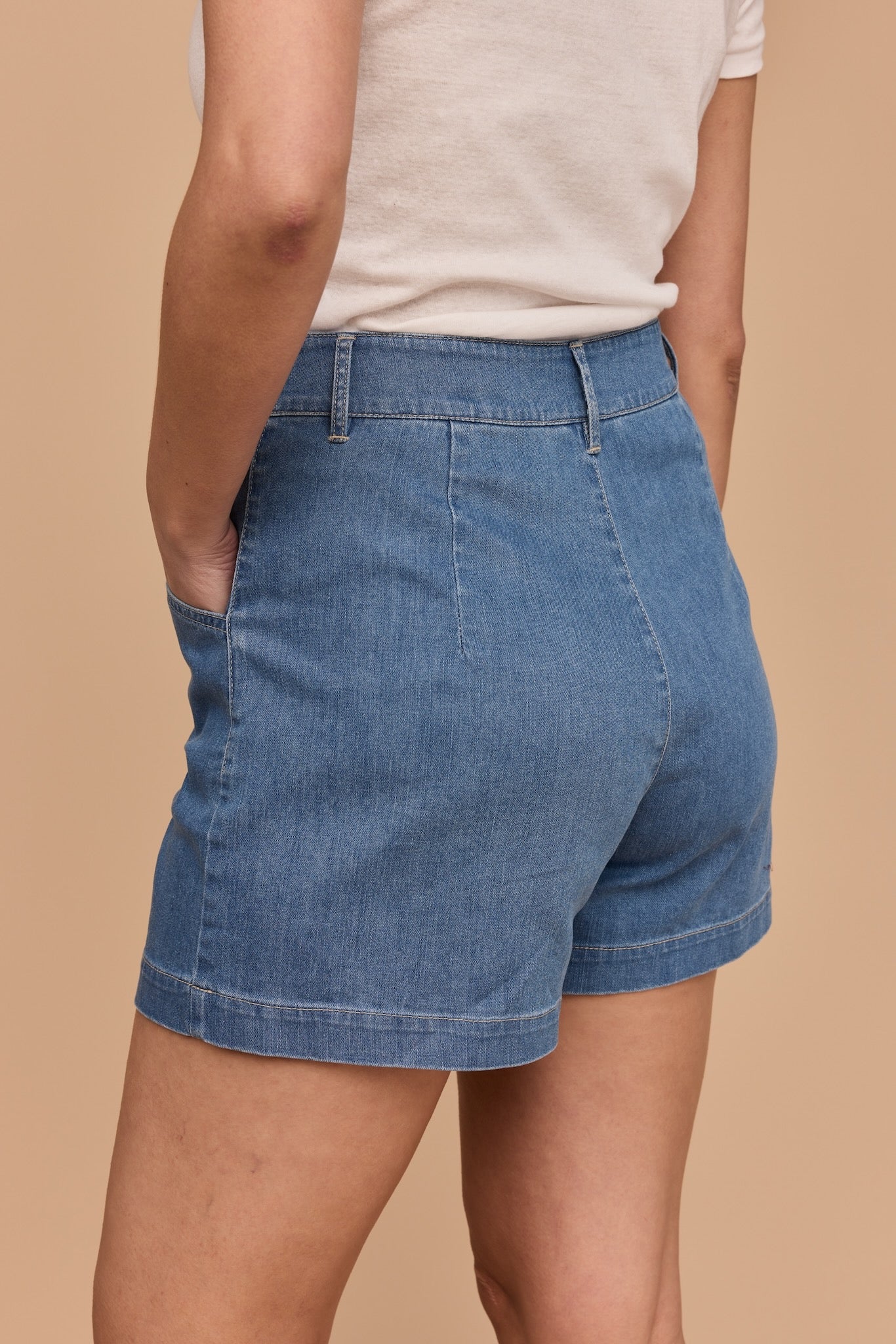 WHOLESALE - DENIM High Waist Shorts