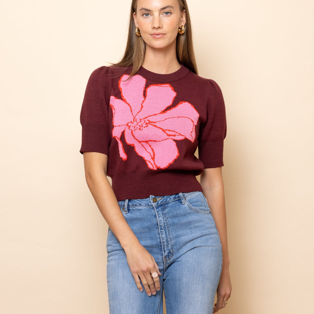 WHOLESALE - REORDER MAGNOLIA Elbow Sleeve Knit Top