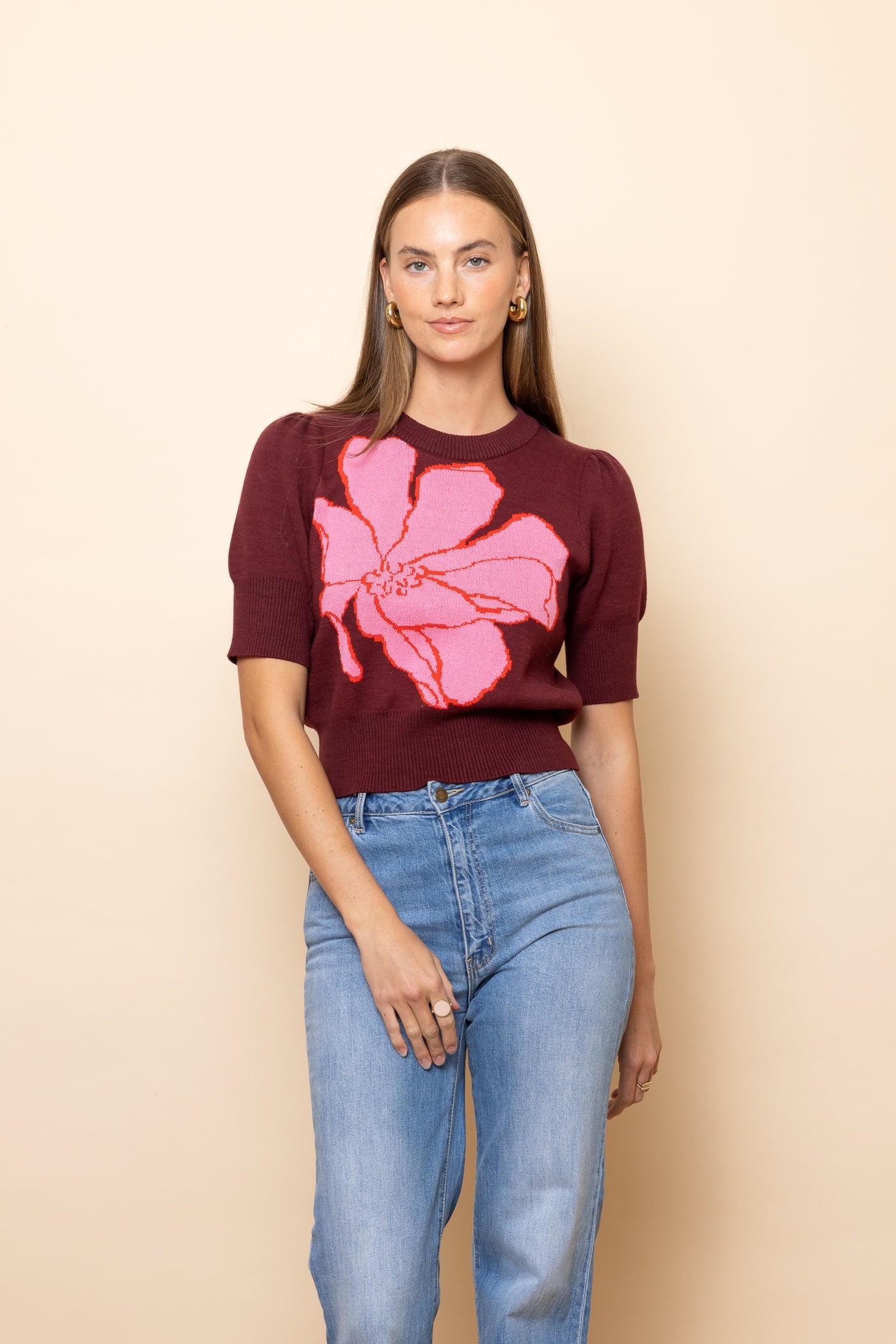 WHOLESALE - REORDER MAGNOLIA Elbow Sleeve Knit Top