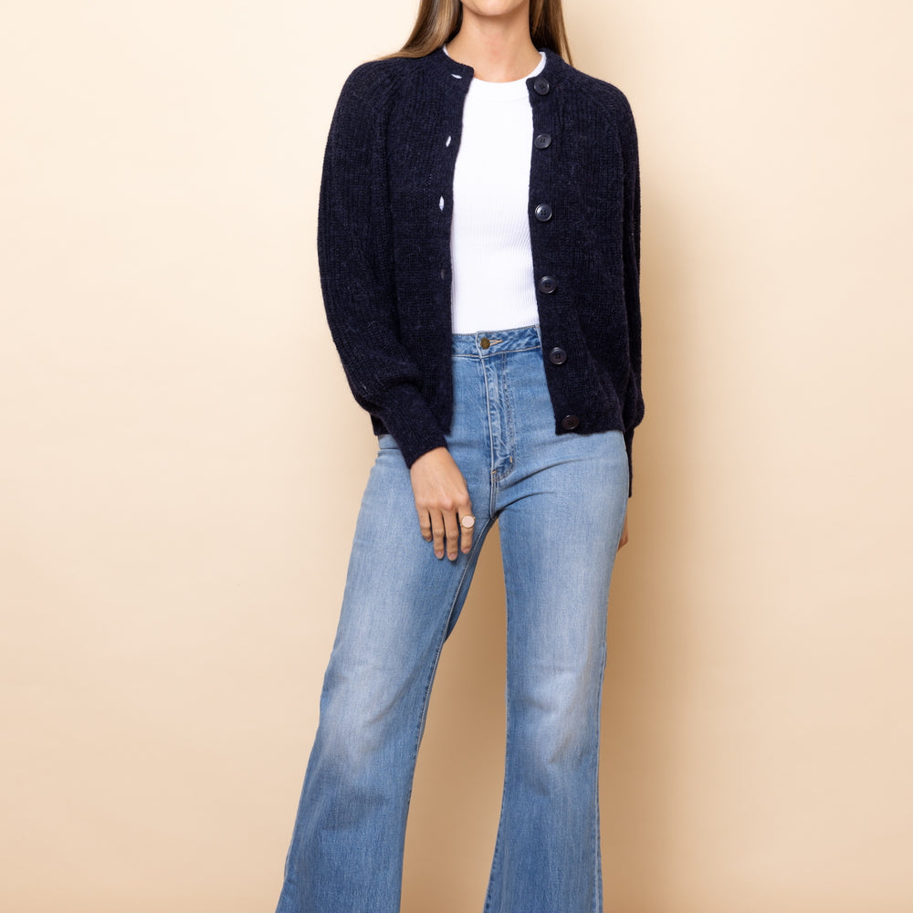 
                      
                        NAVY Chunky Knit Cardigan
                      
                    