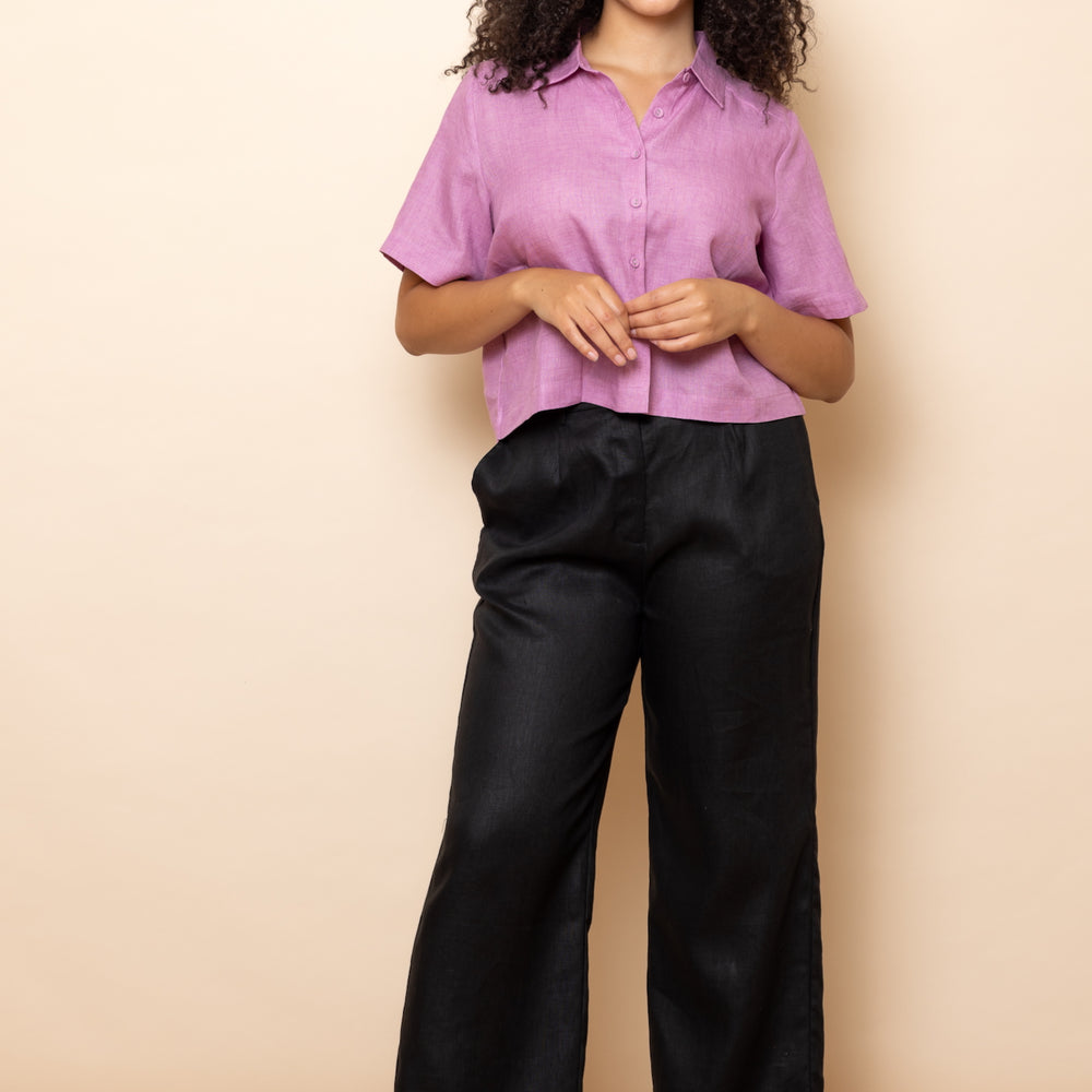 ORCHID Linen Shirt