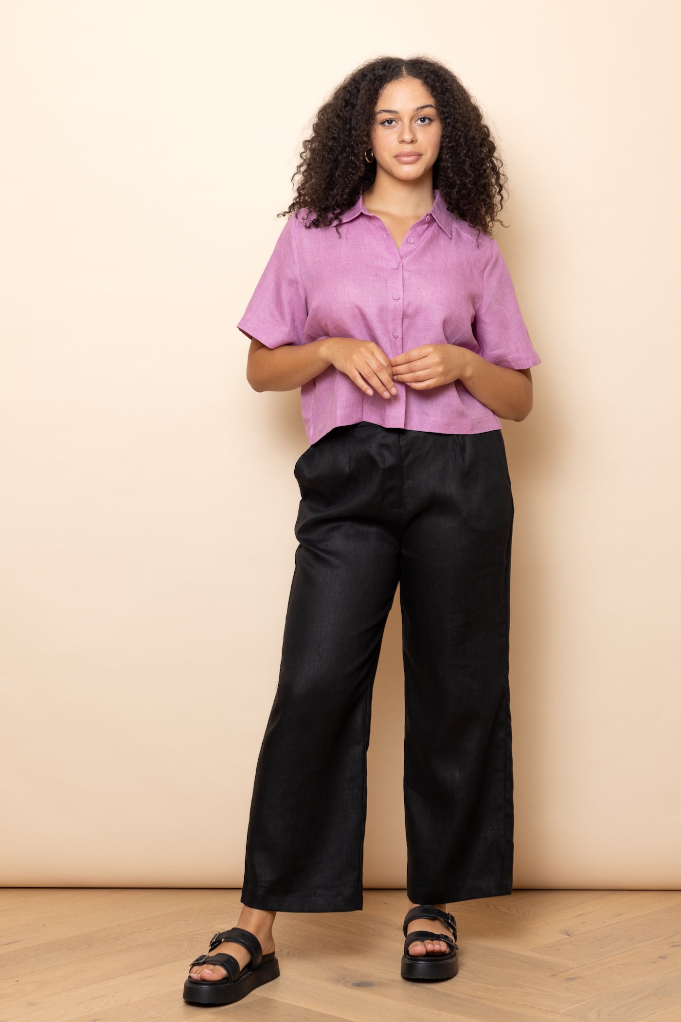 ORCHID Linen Shirt