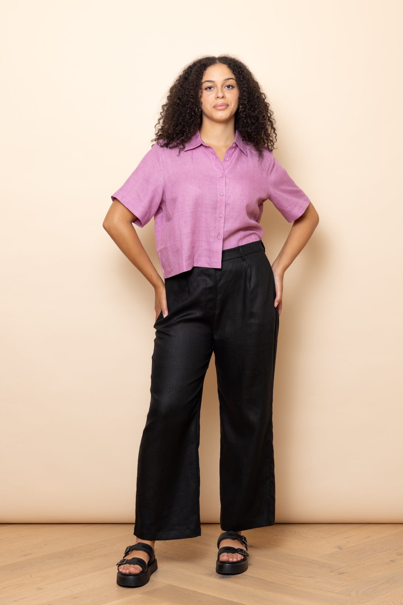ORCHID Linen Shirt