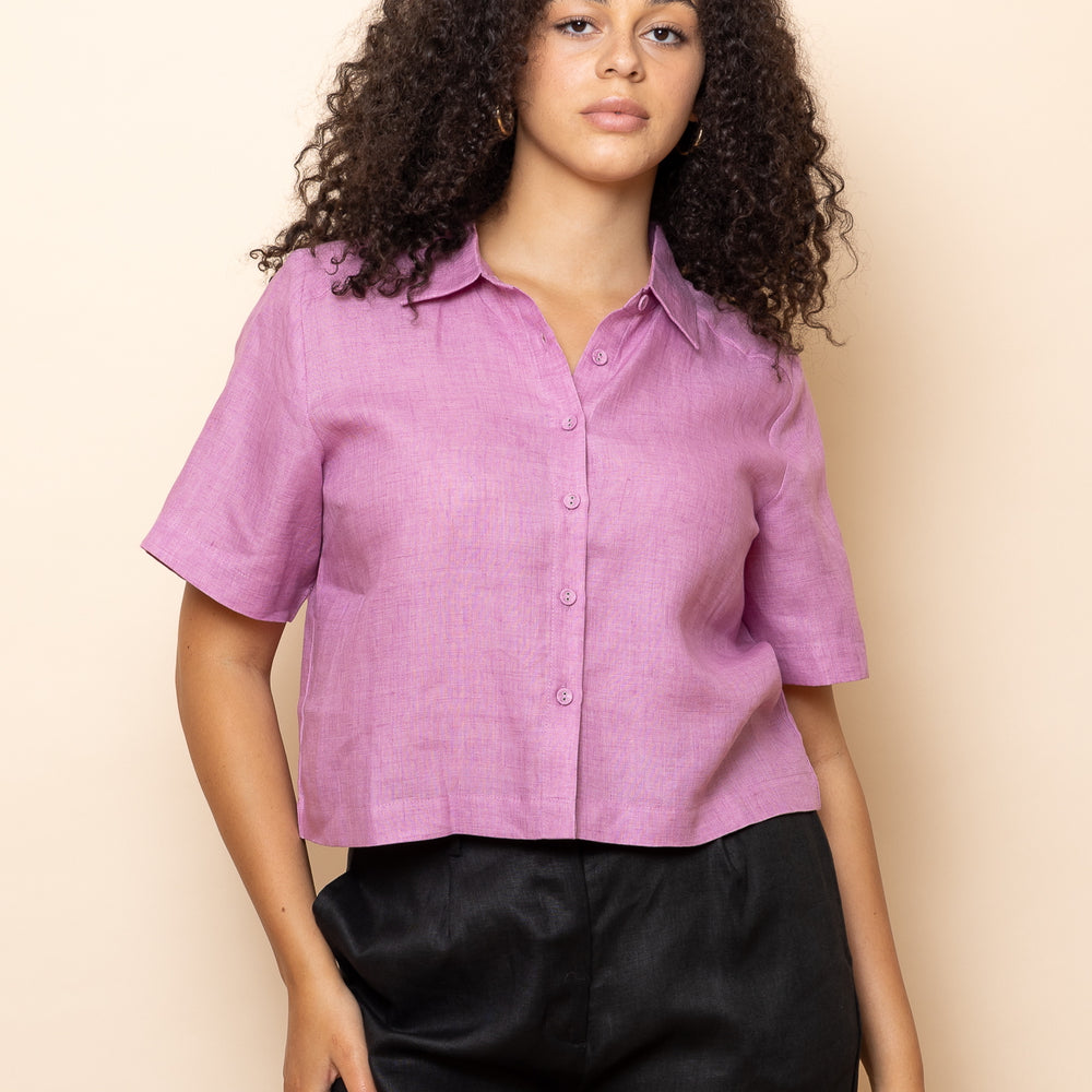 ORCHID Linen Shirt