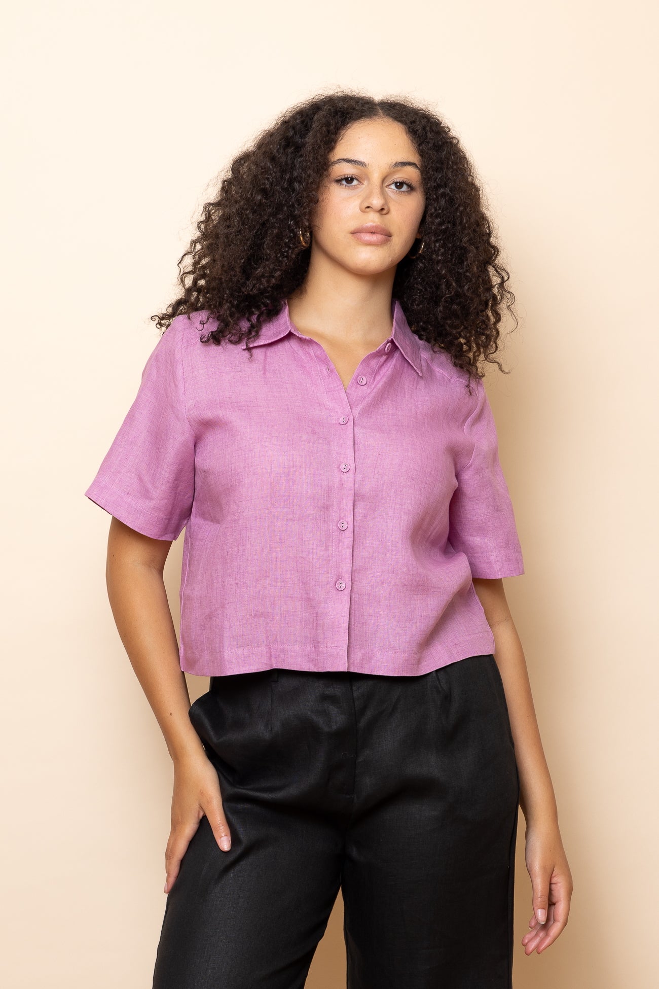 ORCHID Linen Shirt