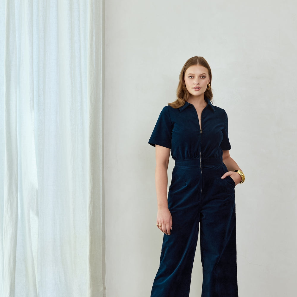 
                      
                        WHOLESALE - PETROL VELVET Freestyler Jumpsuit
                      
                    