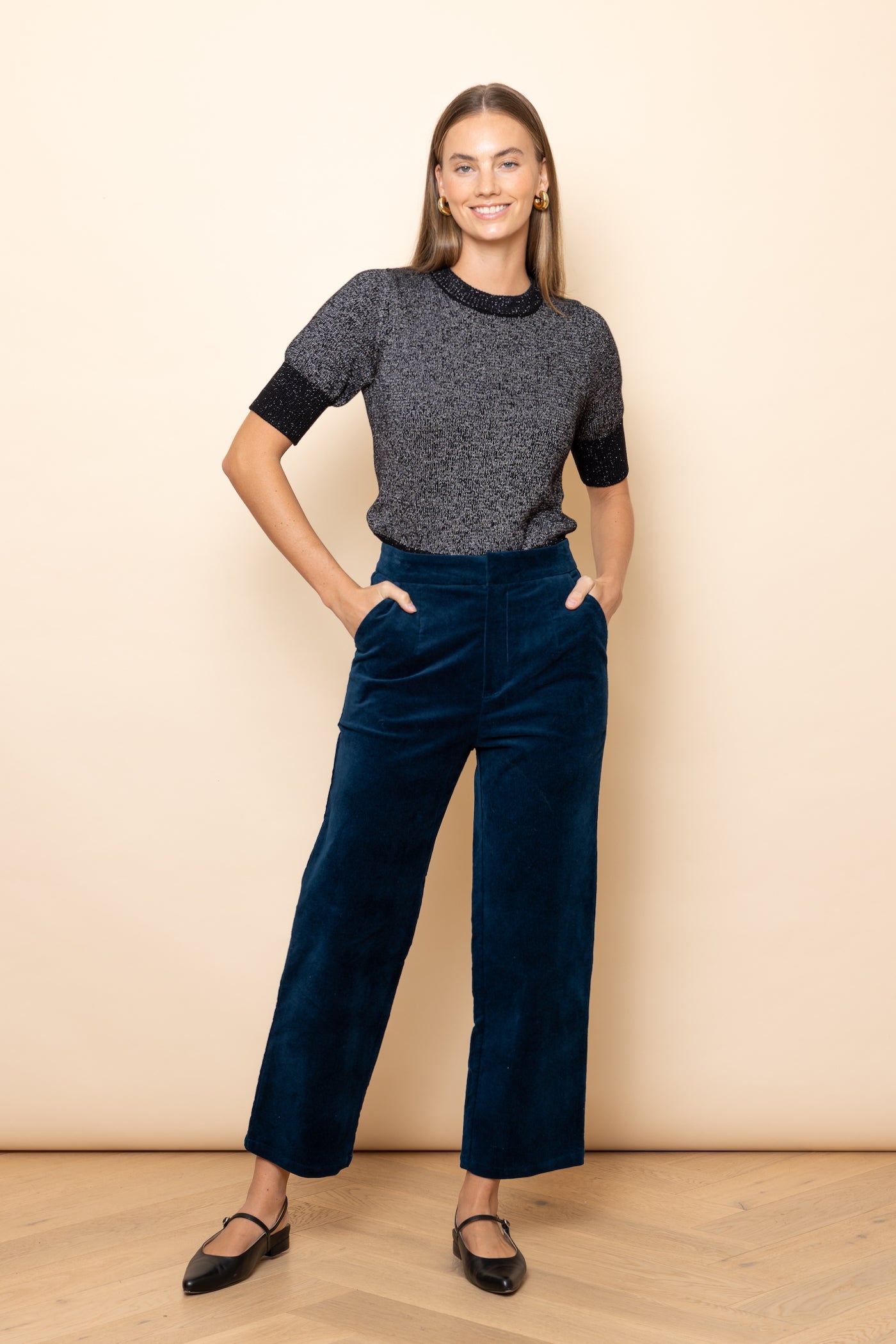 PETROL Velvet Pants