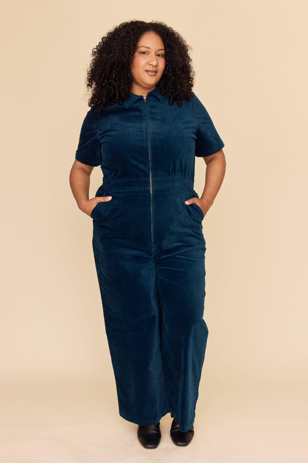 PETROL VELVET Freestyler Jumpsuit