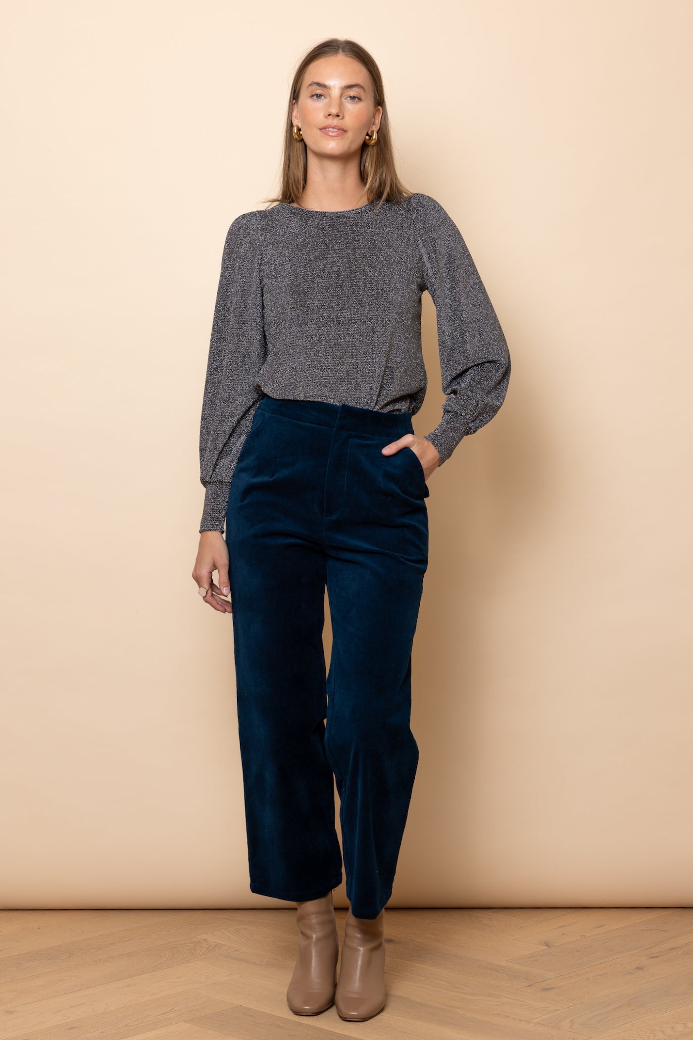 PETROL Velvet Pants