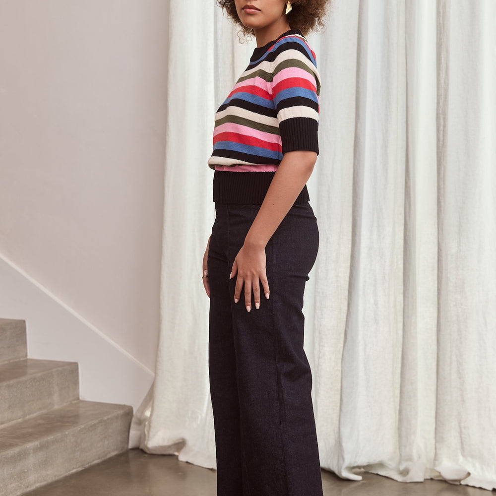 
                      
                        WHOLESALE - STRIPE Knit Jumper
                      
                    
