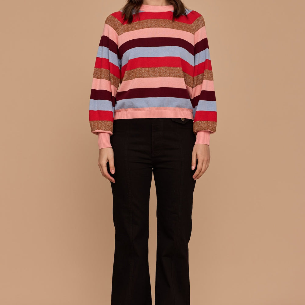 
                      
                        LUREX STRIPE Knit Jumper
                      
                    