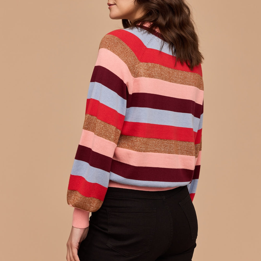 
                      
                        LUREX STRIPE Knit Jumper
                      
                    