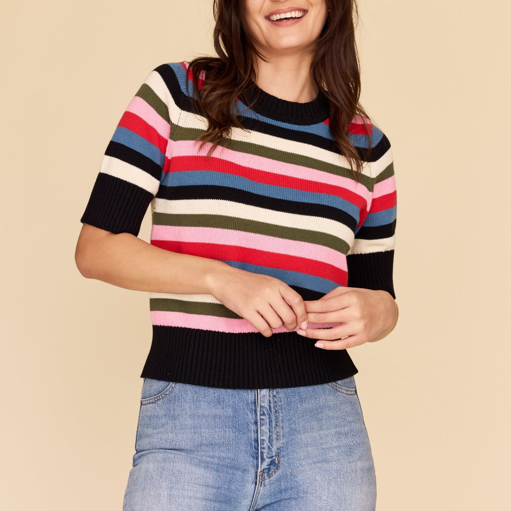 
                      
                        STRIPE Knit Jumper
                      
                    