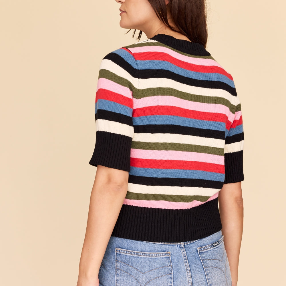 
                      
                        STRIPE Knit Jumper
                      
                    